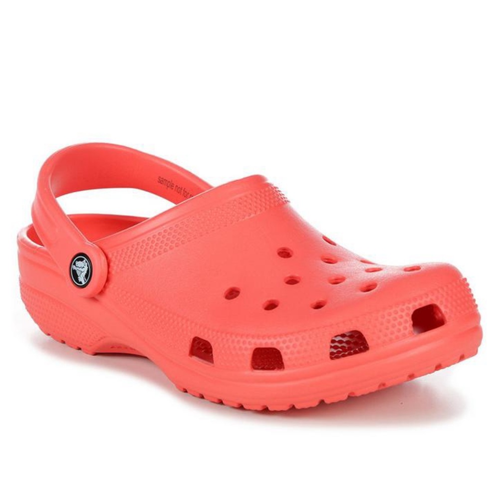 Crocs Classic Unisex Salmon Clogs Size W 13 M 11 NWT
